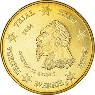 Suède, 20 Euro Cent, 2004, Unofficial Private Coin, FDC, Cuivre Plaqué Acier - Pruebas Privadas