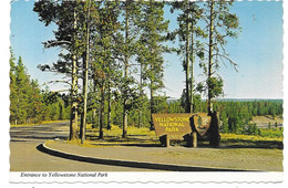 WY - WYOMING  --  YELLOWSTONE - ENTRANCE TO NATIONAL PARK - Yellowstone
