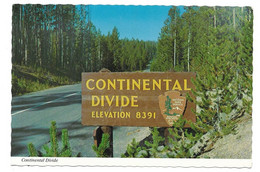 WY - WYOMING  --  YELLOWSTONE - CONTINENTAL DIVIDE - Yellowstone