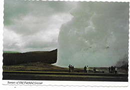 WY - WYOMING  --  YELLOWSTONE - OLD FAITHFUL GEYSER - Yellowstone