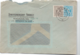 Brief, Olpe, Köln, Z.Zt. Südinghoven Bei Beul, MeF, Gel.1946, - American/British Zone