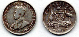 Australie   3 Pence 1927 M TB - Threepence