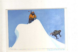 SAMIVEL L'abominable Homme Des Villes, Yeti?  N°1115, Format 16,8x11,8cm , Alpiniste, Drapeau Francais - Samivel