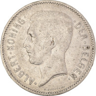 Monnaie, Belgique, 5 Francs, 5 Frank, 1933, TTB, Nickel, KM:98 - 5 Frank & 1 Belga