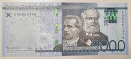 Dominican Republic 2000 Pesos 2021 UNC - Dominicaine