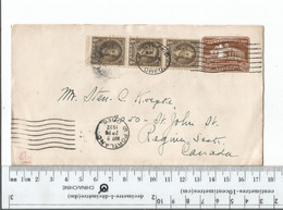 United States Portland Oregon Uprated To Regina Saskatchewan Canada May 9 1932 ................(Box 9) - 1921-40