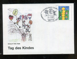 Bundesrepublik Deutschland / 2001 / Privatganzsachenumschlag "Tag Des Kindes" SSt. Schwalbach (Saar)" / € 0.90 (B922) - Private Covers - Used