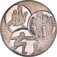 Belgique, Médaille, Comité Olympique Belge, 1978, FDC, Argent - Autres & Non Classés