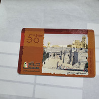 PALESTINE-(PA-G-0027.1)-Navity Church-(56)-(50units)-(4186002114049)-(1/1/2007)-used Card-1 Prepiad Free - Palestine
