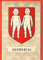 ZMK-16  Gimel District Morges Blason Armoiries Armorial Flammes Ecusson  Non Circulé - Gimel