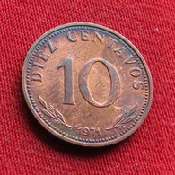 Bolivia 10 Centavos 1971 KM# 188 Lt 805 *VT  Bolivie - Bolivie