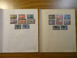 France Colonies Françaises AEF Afrique Equatoriale Française N° 64/5, 66 à 69 Et 70/71 En Neufs Et En Oblitérés - Unused Stamps