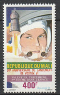 MALI - P.A  N°462 ** (1983) 1er Femme Dans L'espace - Mali (1959-...)