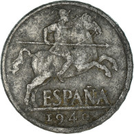 Monnaie, Espagne, 10 Centimos, 1940 - 10 Céntimos