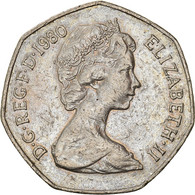 Monnaie, Grande-Bretagne, 50 New Pence, 1980 - 50 Pence