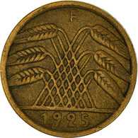 Monnaie, Allemagne, République De Weimar, 5 Reichspfennig, 1925 - 5 Rentenpfennig & 5 Reichspfennig