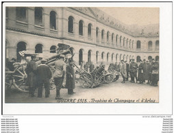 Carte De Paris  Musée De L' Armée Guerre 1915 Trophées De Champagne Et D' Artois ( Canon )( Recto Verso ) Aucun éditeur - Museos