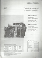 Grundig - Service Manual - Supplement 5 - CUC 1930 Basic 3 - CUC 1931 Basic 3 - Televisione