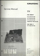 Grundig - Service Manual - CUC 2030 - CUC 2031 F - Fernsehgeräte