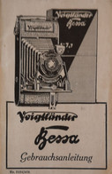 Manuel - Gebrauchsanleitung Vintage Fot Voigtlander Bessa 7.5 X 10.5 Cm 29 Pages 19?? - Fototoestellen