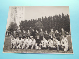 VOETBALPLOEG ( Antwerpen / KIEL / Hoboken ) Te Identificeren SEIZOEN 19?? ( Zie Scans ) Formaat 18 X 24 Cm.! - Autographes