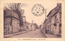 77-POMPONNE-RUE DE PARIS - Lagny Sur Marne