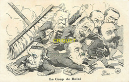 Illustrateur Lion, Politique Satirique, Le Coup De Balai, Loubet, Doumer ... - Lion