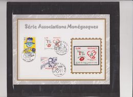 MONACO    2007  Encart  Y.T. N° 2570  2571  2572  Oblitéré - Used Stamps