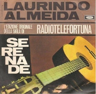 LAURINDO ALMEIDA RARO 45 Giri SIGLA RADIOTELEFORTUNA 1967 SERENADE / ANDALUCIA - Otros - Canción Española