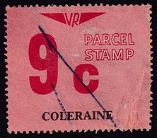 Victoria 1966 Railway Parcel Stamp 9c COLERAINE Used - Variétés Et Curiosités