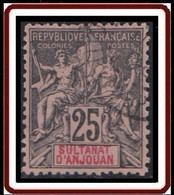 Anjouan - N° 08 (YT) N° 8 (AM) Oblitéré. - Used Stamps
