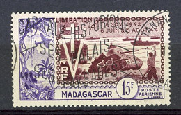 MAD- Yv.  PA N°  74 (o)  Libération   Cote  3,5   Euro  BE  2 Scans - Airmail