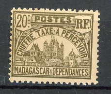 MAD- Yv.  TAXE N°  12  *   20c  Cote  0,75   Euro  BE - Timbres-taxe