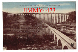 CPA - Env. De GENOLHAC En 1923 - Pont Chamborigaud Et Route De Chambon - 30 Gard ( Canton De La Grande Combe ) N° 37 - La Grand-Combe