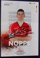 Christophe NOPPE - Dédicace - Hand Signed - Autographe Authentique  - - Cycling