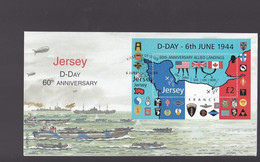 Jersey FDC 60 Anniversary Allied Landing , Débarquement Allié - Jersey