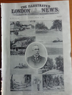 THE ILLUSTRATED LONDON NEWS 3117, JANUARY 14, 1899. ZOO. COCOS-KEELING ISLANDS. PRESIDENT McKINSEY. CHILDREN - Sonstige & Ohne Zuordnung