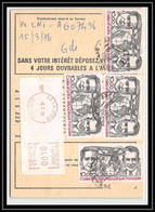 54455 La Teste Gironde Poste Aérienne PA N°55 Costes Le Brix Complement Vignette EMA Ordre De Reexpedition - 1960-.... Cartas