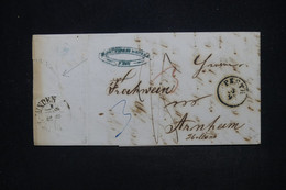 AUTRICHE - Cachet Postal De Pesth Sur Lettre Pour Les Pays Bas - L 118635 - ...-1850 Préphilatélie