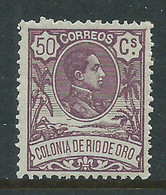 Rio De Oro Sueltos 1909 Edifil 50 * Mh - Rio De Oro