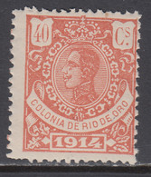 Rio De Oro Sueltos 1914 Edifil 86 ** Mnh - Rio De Oro