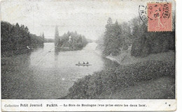 75  Paris 75016    -    Bois De Boulogne     - Lac - Arrondissement: 16