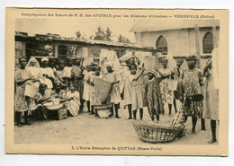 BASSE VOLTA QUIIAH L'Ecole Ménagere Jeunes Femmes Indigènes 1930   / D02 2015 - Burkina Faso