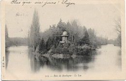 75  Paris 75016    -    Bois De Boulogne     - Lac - - Arrondissement: 16