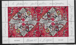Monaco N°2142/2143 - Feuillet - Neuf ** Sans Charnière - TB - Unused Stamps