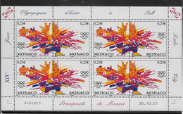 Monaco N°2336/2337 - Feuillet - Neuf ** Sans Charnière - TB - Ungebraucht