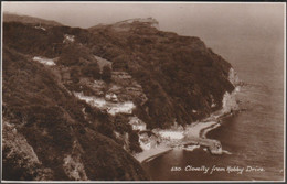 Clovelly From Hobby Drive, Devon, C.1920 - Sweetman RP Postcard - Clovelly