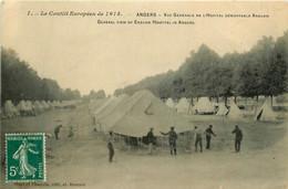 Angers * Vue Générale De L'hôpital Démontable Anglais * Guerre 14/18 Ww1 War - Angers