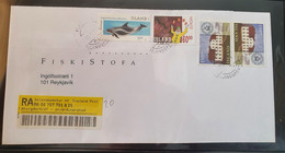 Iceland ,  Regstered Cover From Flateyri #2200064 - Briefe U. Dokumente