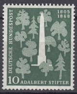 BRD 220, Postfrisch **, Adalbert Stifter 1955 - Ongebruikt